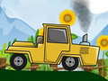 Cluiche Tractor Driving Hill Climb 2D