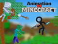 Cluiche Animation vs Minecraft