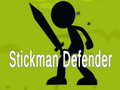 Cluiche Stickman Defender