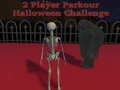 Cluiche 2 Player Parkour Halloween Challenge