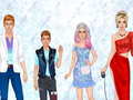 Cluiche Superstar Family Dress Up