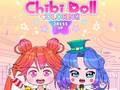 Cluiche Chibi Doll Dress Up & Coloring