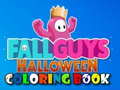 Cluiche Fall Guys Halloween Coloring Book