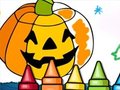 Cluiche Halloween Coloring Games