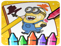 Cluiche Coloring Minion Раскраска Миньон