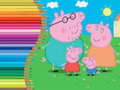 Cluiche Coloring Book for Peppa Pig