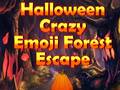 Cluiche Crazy Emoji Forest Escape 