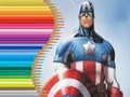 Cluiche Coloring Book for Captain America