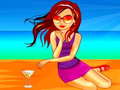 Cluiche Beach Girl Dressup