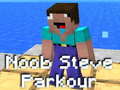 Cluiche Noob Steve Parkour