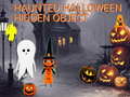 Cluiche Haunted Halloween Hidden Object