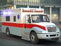 Cluiche City Ambulance Car Driving