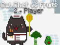 Cluiche Cat Chef vs Fruits - 2 Player