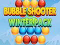 Cluiche Bubble Shooter Winter Pack 