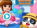 Cluiche Baby Panda Photo Studio