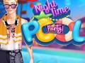 Cluiche Night Time Pool Party