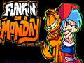 Cluiche Funkin' On a Monday with Garfield the cat