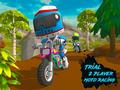 Cluiche Trial 2 Player Moto Racing