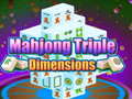 Cluiche Mahjong Triple Dimensions