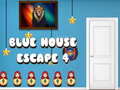 Cluiche Blue House Escape 4
