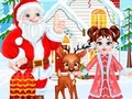 Cluiche Baby Taylor Christmas Reindeer Fun