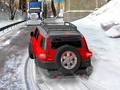 Cluiche Heavy Jeep Winter Driving