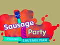 Cluiche Sausage Party rolling Sausage man
