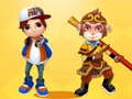 Cluiche Bus Rush 2 - Adventure