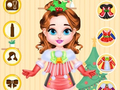 Cluiche Baby Taylor Christmas DressUp