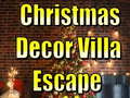 Cluiche Christmas Decor Villa Escape