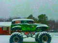 Cluiche Winter Monster Truck Puzzles
