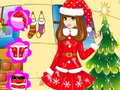 Cluiche Christmas Girl Dressup