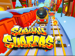 Cluiche Subway Surfers: Subway City Xmas