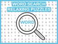 Cluiche Word Search Relaxing Puzzles