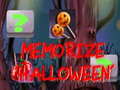 Cluiche Memorize Halloween