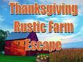 Cluiche Thanksgiving Rustic Farm Escape
