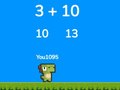 Cluiche Dino Addition Race