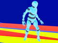 Cluiche Noob Robo Parkour