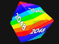 Cluiche Cubes 2048 3D with Numbers