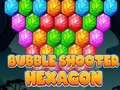 Cluiche Bubble Shooter Hexagon