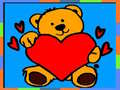 Cluiche Easy Coloring Valentine