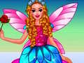 Cluiche Barbie Angel Dress up