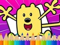 Cluiche Let's Color Wubbzy