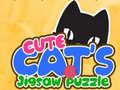 Cluiche Cute Cats Jigsaw Puzzle