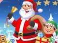 Cluiche Christmas Santa Puzzle