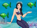 Cluiche Barbie Mermaid Dressup