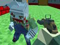 Cluiche Blocky Gun Warfare Zombie