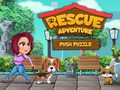 Cluiche Rescue Adventure Push Puzzle