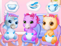 Cluiche Baby Pony Sisters Care