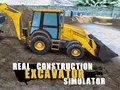 Cluiche Real Construction Excavator Simulator